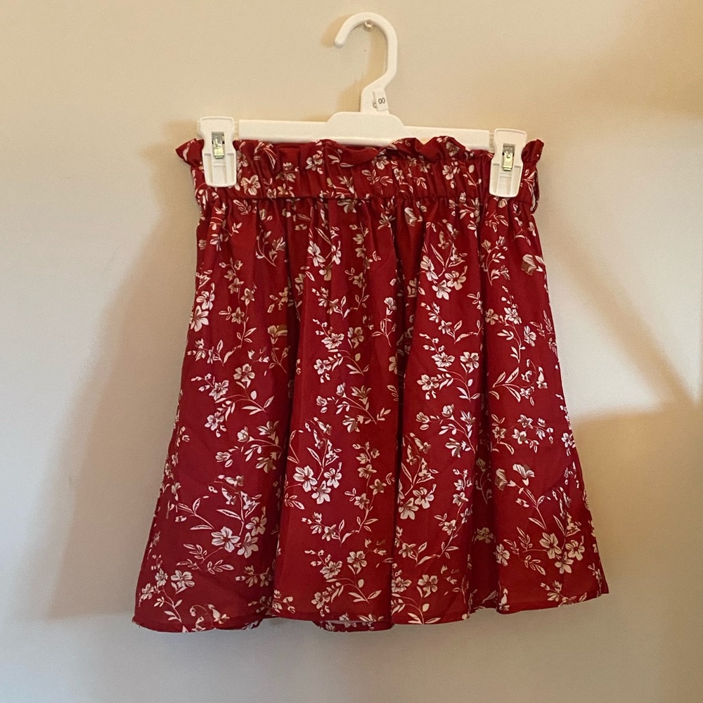 red skirt